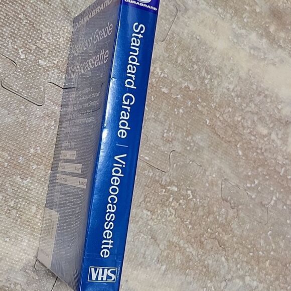 DURABRAND T-120 NEW STANDARD GRADE VIDEO CASSETTE TAPE NEW SEALED PACKAGE 6HR EP - Picture 4 of 4